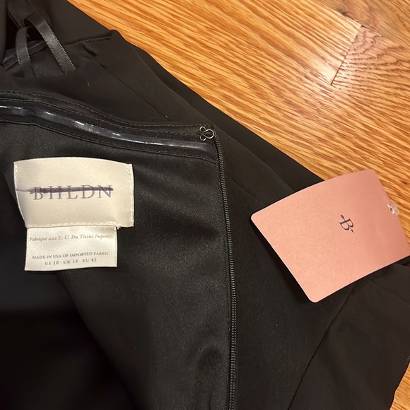 NWT BHLDN Rossi Crepe Maxi Dress, Black - Picture 11 of 11